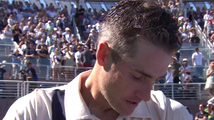 Se despidió entre lágrimas: John Isner se retiró del tenis tras perder en la segunda ronda del US Open
