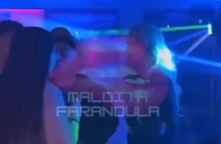¡A los besos! Se filtra video de Jordhy Thompson y Camila Sepúlveda en fiesta de la esposa de Marco Bolados