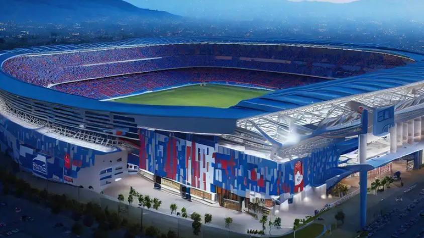 ¿Toma forma el sueño azul? Revelan cómo sería el estadio de la U según la Inteligencia Artificial