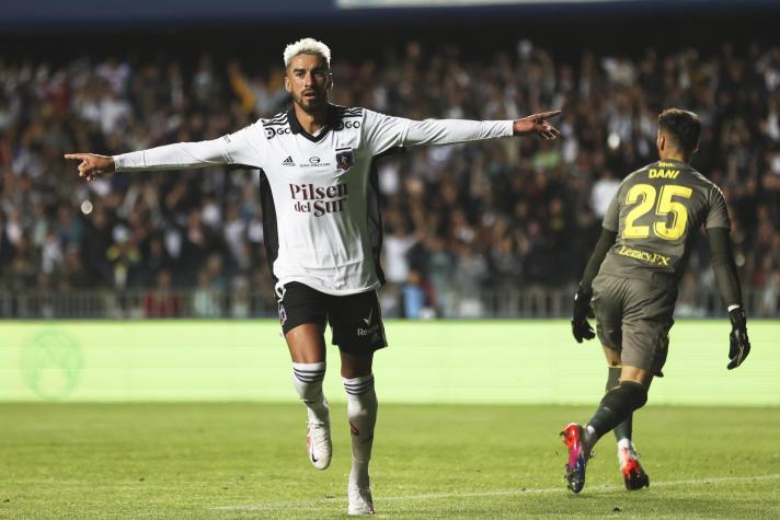 Juan Martín Lucero en Colo Colo - Créditos: Photosports