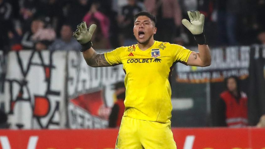 Brayan Cortés le ganó la pulseada a Fernando De Paul y será el portero titular de Colo Colo en el Superclásico ante la U