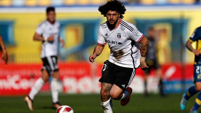 Maxi Falcón advirtió a los hinchas de la U previo al Superclásico. Crédito: Photosport.