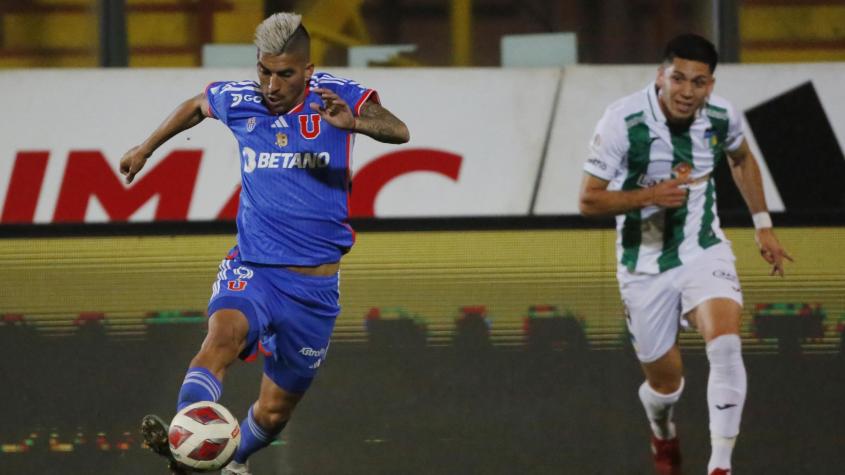 Leandro Fernández, jugador de Universidad de Chile - Créditos: Photosport