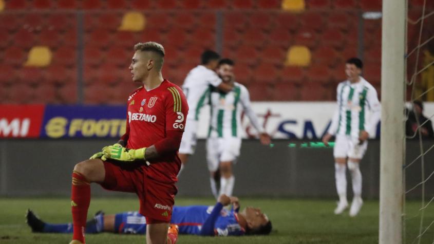 Así fue la dura derrota de la U ante O'Higgins por 5-2