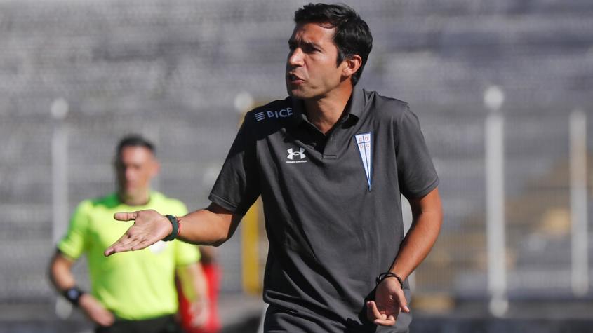 La UC de Nico Núñez cayó ante Palestino - Crédito: Photosport.