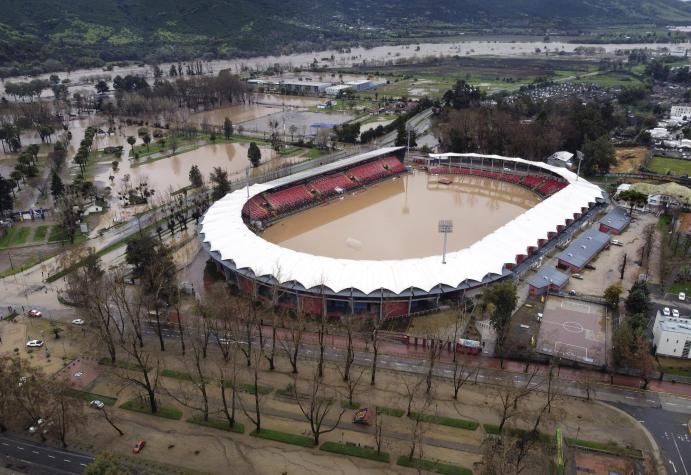 Seremi del Deporte y la inundación del Estadio Fiscal de Talca: “Esto no sucedía hace más de 40 años”