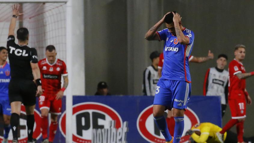 “Es una situación de m…”: El lamento de Nery Domínguez tras la derrota de la U ante Unión La Calera