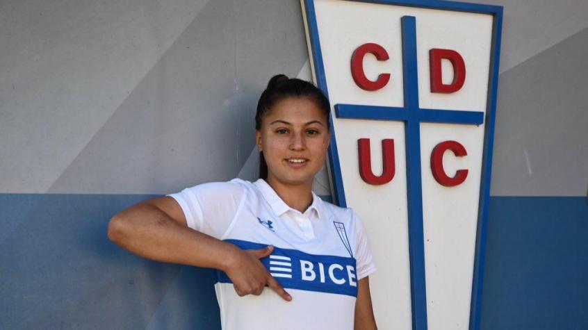 Maya Pellegrini fue oficializada como refuerzo de la UC - Créditos: Maxi Arias/Cruzados