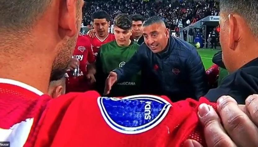 "Péguenle con el alma": Jaime García se robó la película con emotiva arenga antes de la definición a penales de Ñublense