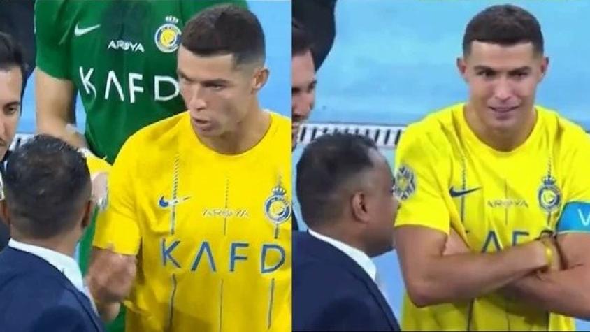Cristiano Ronaldo armó un escándalo tras no recibir el premio al MVP de la final del Campeonato de Clubes Árabes