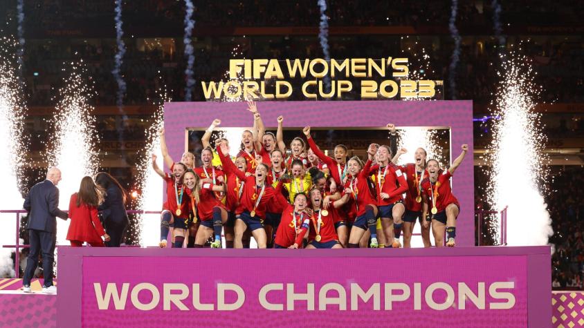 España campeón del Mundial Femenino 2023 - Crédito: FIFA