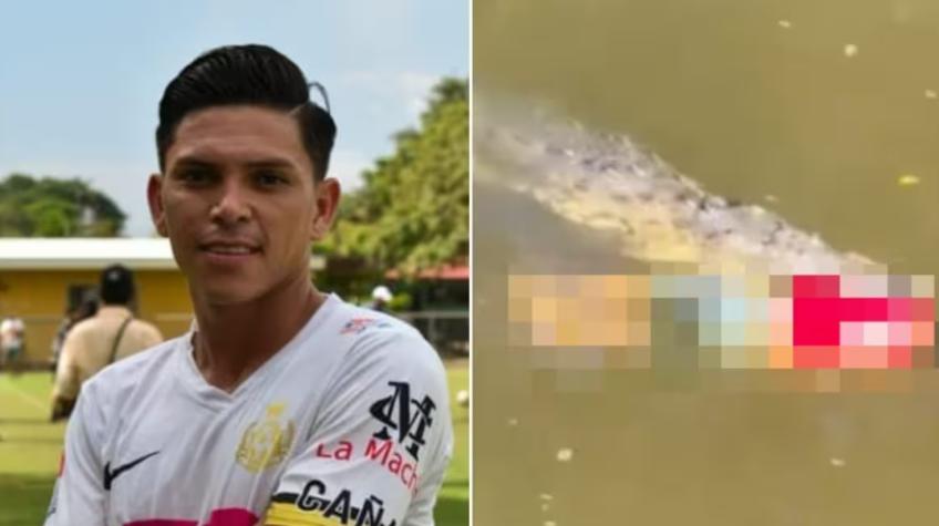 ¡Conmoción mundial! Futbolista se metió al río a bañarse y un cocodrilo terminó con su vida