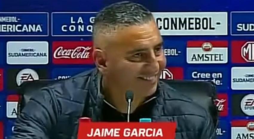 Jaime García en la conferencia de prensa - Créditos: ESPN