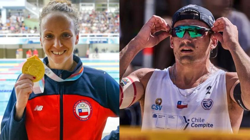 Kristel Köbrich y Esteban Grimalt serán los abanderados chilenos para Santiago 2023