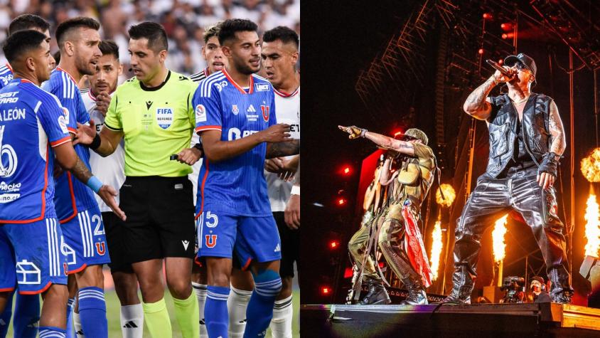 Por culpa de Wisin y Yandel: Superclásico entre la U y Colo Colo corre peligro