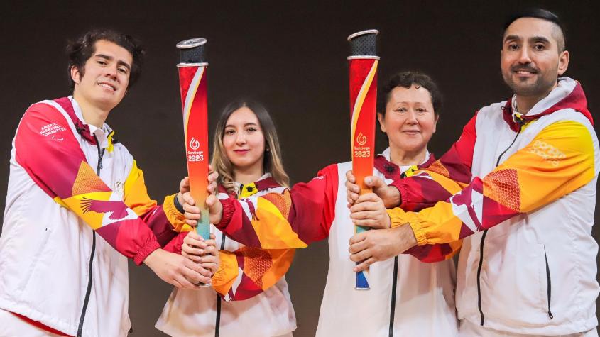 Así son las antorchas que iluminarán los Juegos Panamericanos Santiago 2023