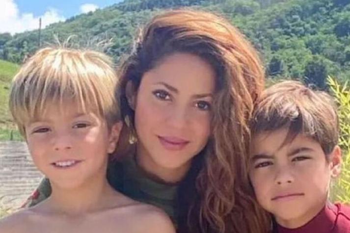 Shakira y sus hijos / Créditos: Instagram 