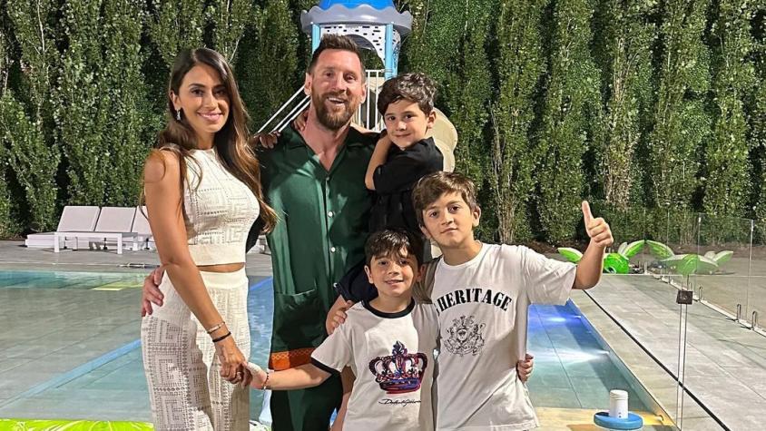 La familia de Lionel Messi - Crédito: Instagram