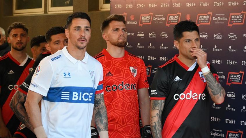 No levanta cabeza: Universidad Católica perdió ante River Plate en duelo amistoso