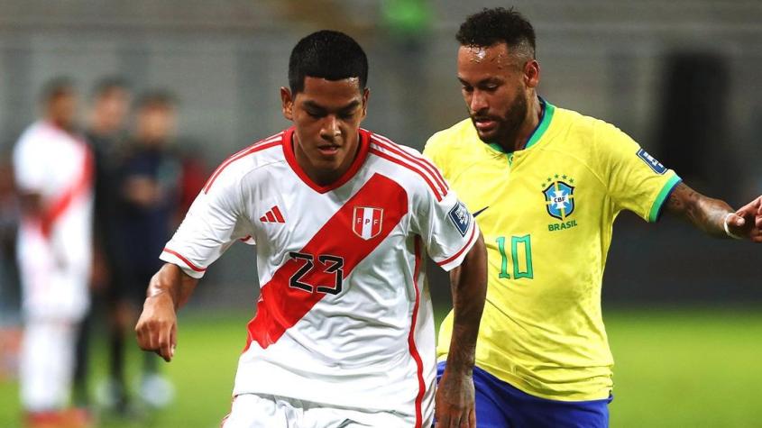 Perú cayó ante Brasil - Créditos: @Labicolor