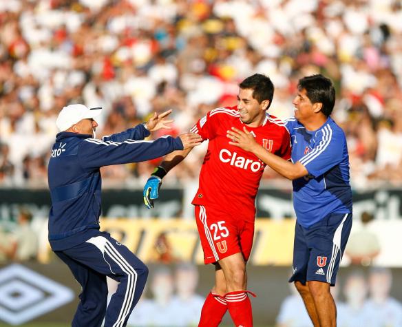 Jorge Sampaoli - Johnny Herrera | Agencia Uno