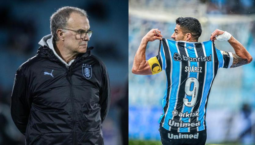 Marcelo Bielsa y Luis Suárez - Créditos: Collage Intagram