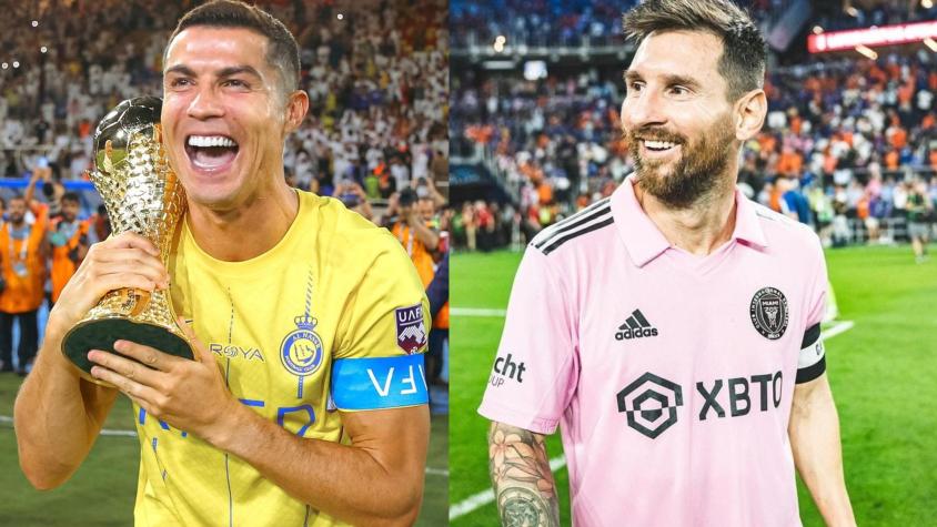 La última imagen viral de la rivalidad Cristiano Ronaldo vs Messi