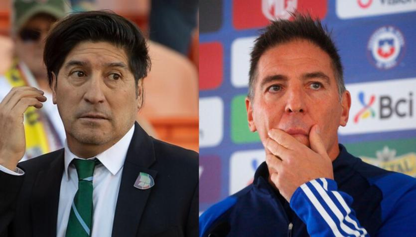 Iván Zamorano y Eduardo Berizzo - Créditos: Photosport