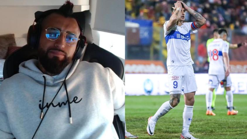 Arturo Vidal destroza sin piedad a la UC: "El partido de Católica fue un asco, p... que son malos"