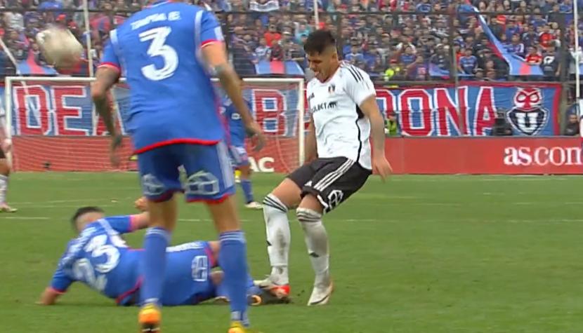 ¿Merecía la expulsión? La polémica acción por la que Carlos Palacios fue amonestado en el Superclásico