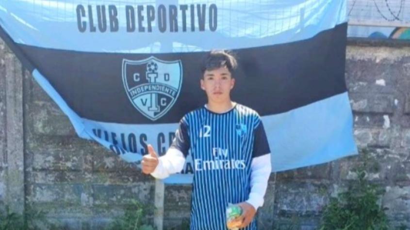 Kevin Huenteman Mora perdió la vida a los 18 años - Crédito: @DeportivoIndependiente.