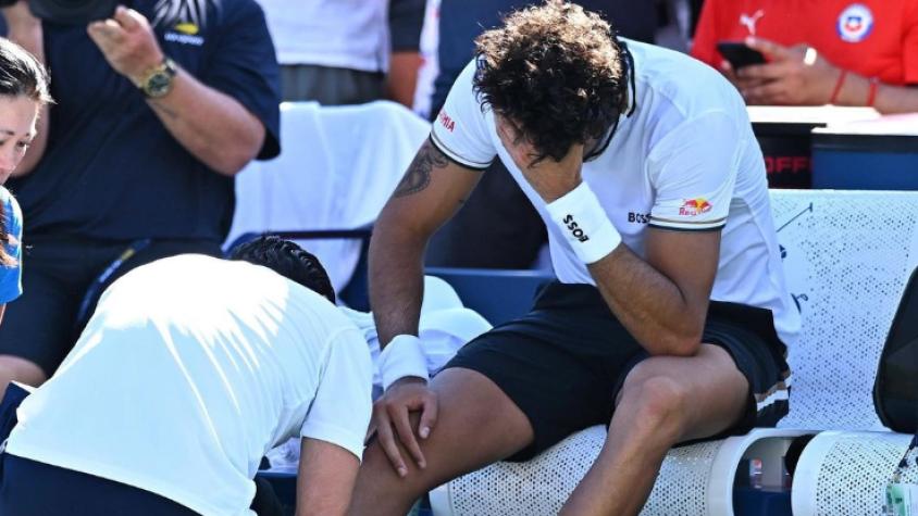 ¡Atención Chile! Matteo Berrettini confirmó que será baja en el equipo italiano de Copa Davis