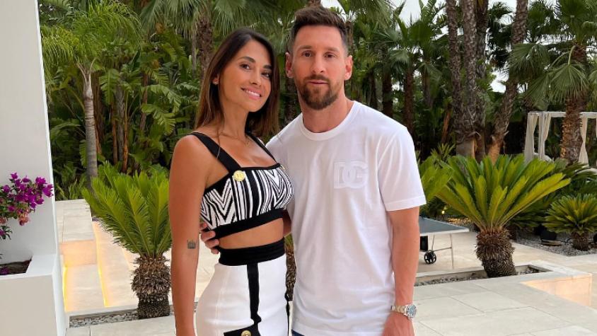 Antonela Roccuzo y Lionel Messi - Créditos: Instagram