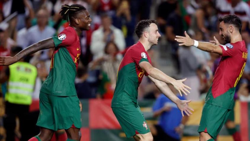 ¡Sin CR7! Portugal hace historia tras aplastar por 9-0 a Luxemburgo en las Eliminatorias a la Eurocopa 2024