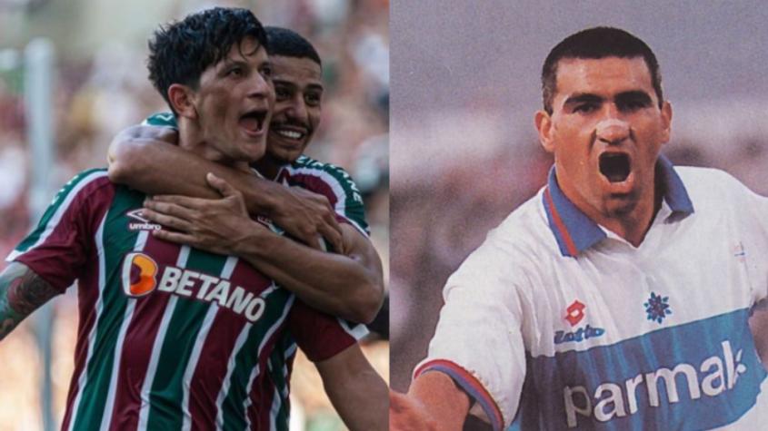 ¡11 goles en una edición! Germán Cano igualó el récord de Alberto Acosta en la Copa Libertadores