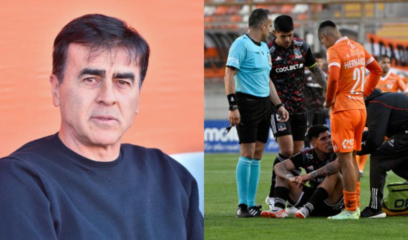 Gustavo Quinteros tranquiliza a los hinchas de Colo Colo: "Lo de Carlos Palacios no es nada grave"