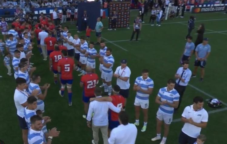 Los Cóndores cayeron ante Los Pumas en su último encuentro en el Mundial de Rugby  - Crédito: Captura de pantalla