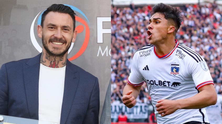 Mauricio Pinilla y Damián Pizarro - Crédito: Agencia UNO