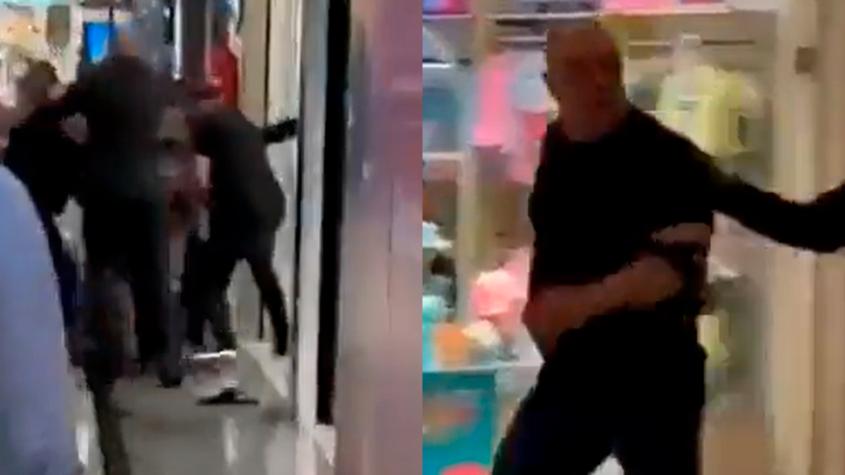 ¡Escándalo! Vicepresidente del Flamengo de Erick Pulgar protagoniza pelea con un hincha en un centro comercial