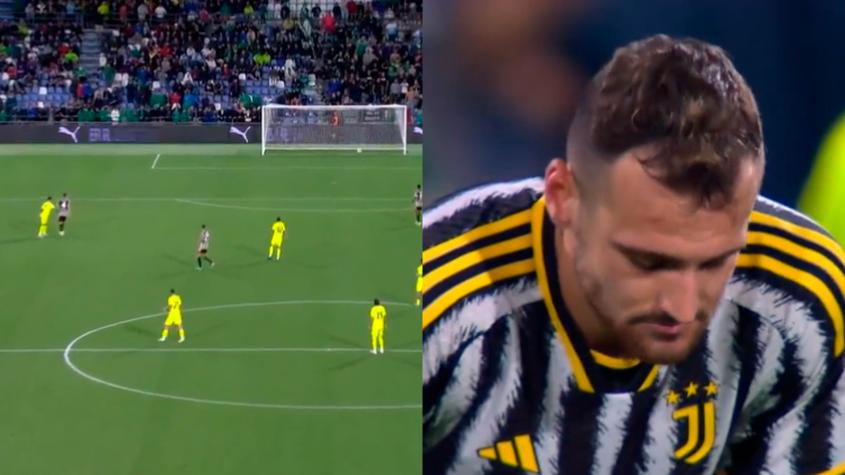 VIDEO | ¡Nadie lo puede explicar! El insólito autogol de Juventus en la caída ante Sassuolo por la Serie A