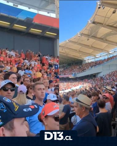 VIDEO | El impactante registro durante el himno chileno en el Mundial de Rugby
