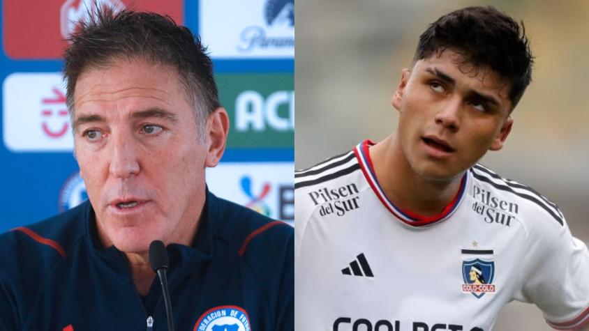 La firme decisión de Eduardo Berizzo en la Roja sobre la indisciplina de Damián Pizarro