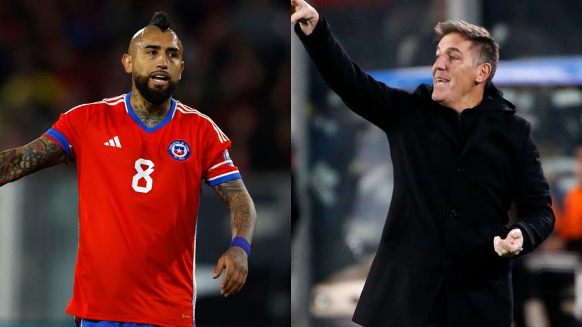Arturo Vidal le quita el puesto a Berizzo en la Roja para armar su 11 ideal del recambio