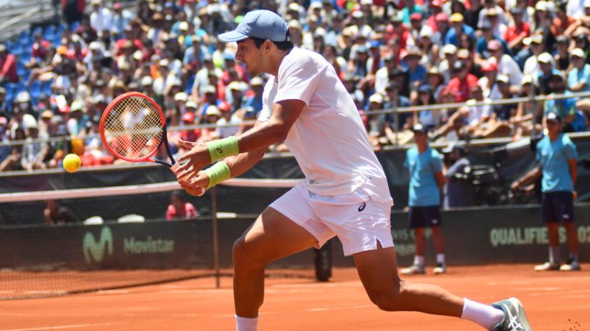 Cristian Garin se ilusiona en la Copa Davis - Crédito: Photosport.