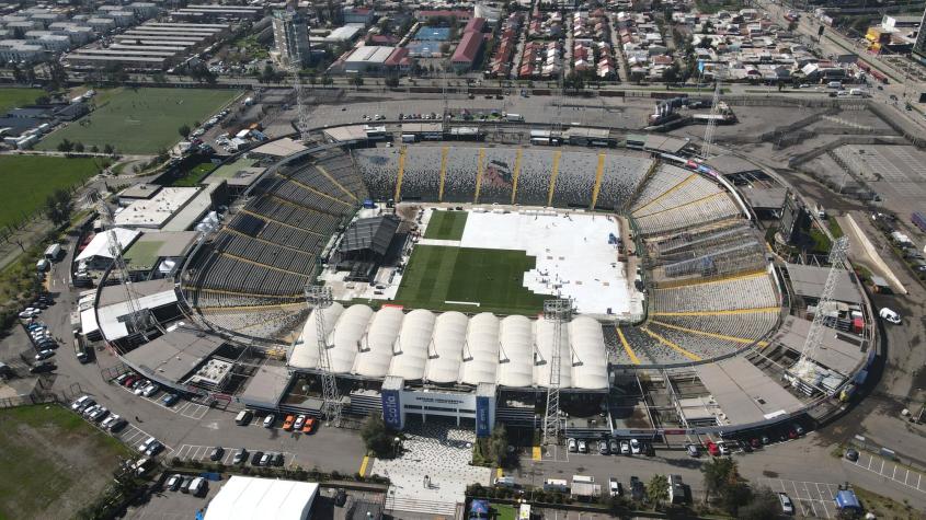 La lluvia vuelve a encender las alarmas sobre la cancha del Monumental a 24 horas del Chile vs Colombia