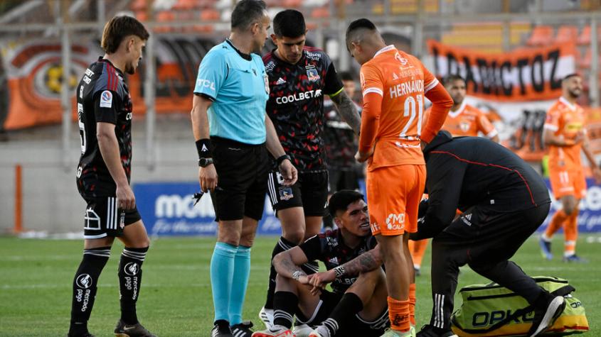 ¿Se pierde el duelo ante la UC? Carlos Palacios será sometido a exámenes médicos en la antesala del partido