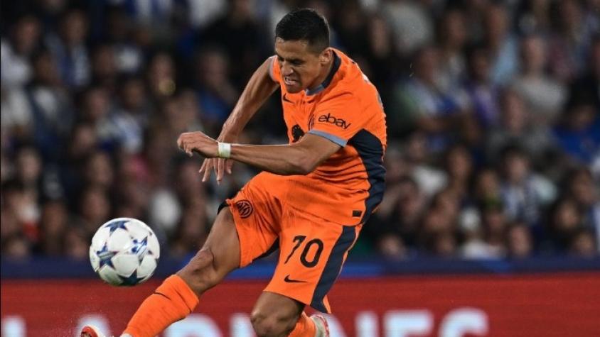 Inzaghi se acordó de Alexis en los minutos finales en ajustada derrota de Inter ante Sassuolo 