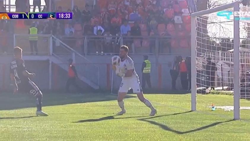 VIDEO| ¡Para qué te traje! Así fue el grosero error de Fernando De Paul en el gol de Cobreloa