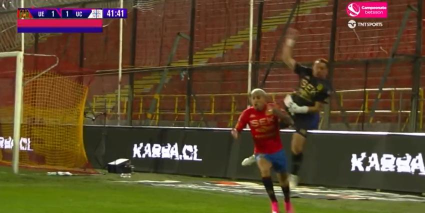 ¡Indignó a los hinchas cruzados! La efusiva celebración de 'Zanahoria' Pérez en el gol de Unión Española