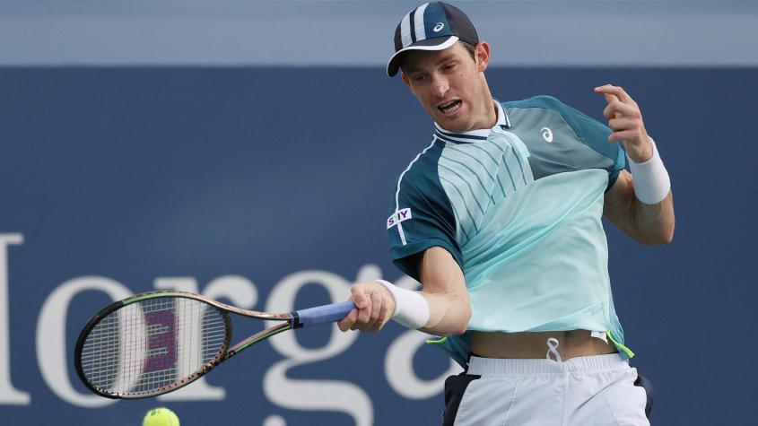 Nicolás Jarry debutó con victoria en el ATP de Beijing - Crédito: AFP